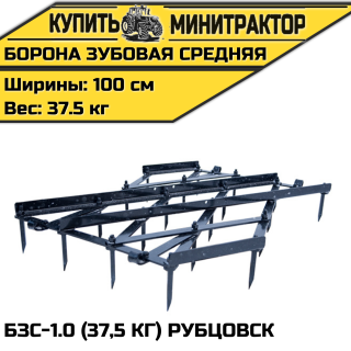 Борона зубовая средняя БЗС-1.0 (37,5 кг) Рубцовск